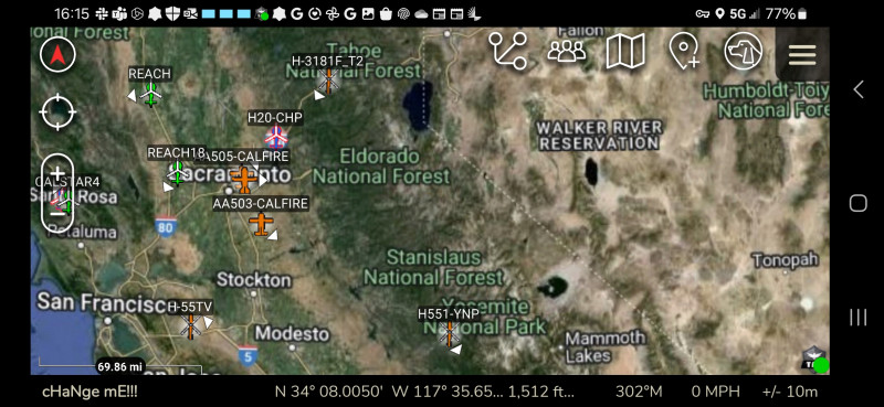 ADS-B Online Aircraft Locations