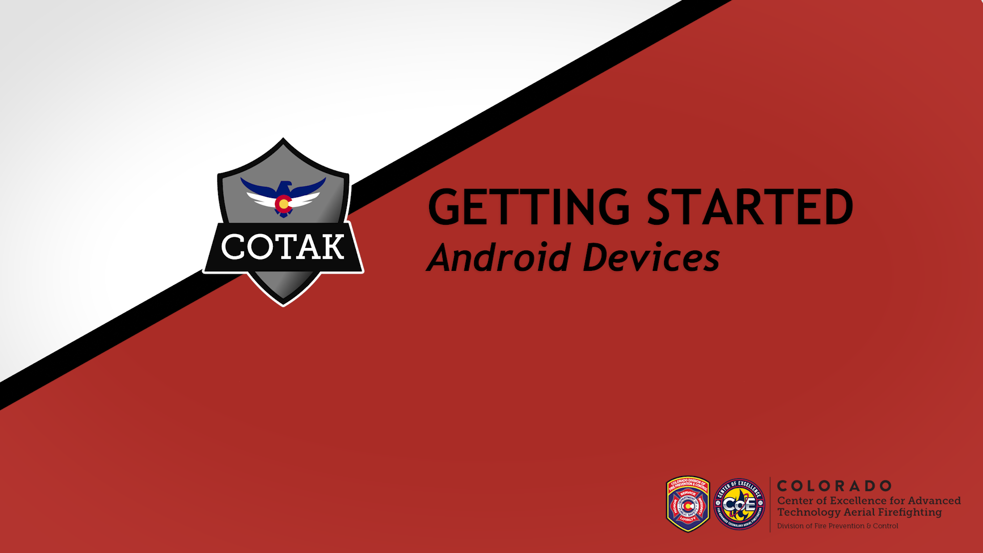 ATAK TRAINING - #1 Connect to COTAK &amp; Channels